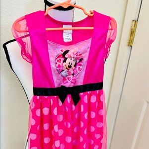 Disney princess Minnie Mouse costume.